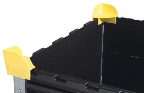 Empiler les coins pour cadre de rehausse