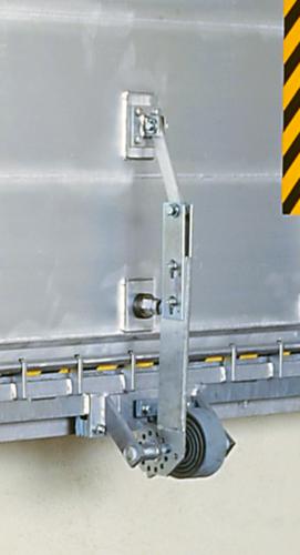 Pont pliant avec équilibreur de charge à ressort