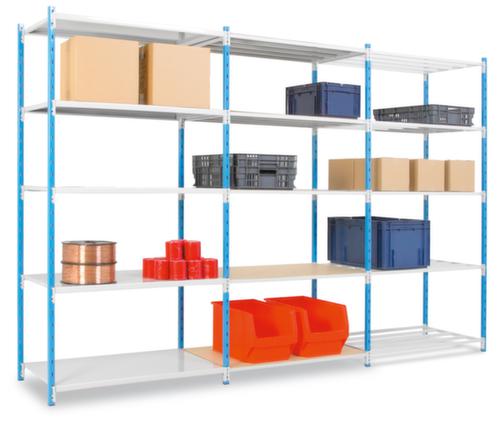 Manorga Rayonnage sans boulons avec charge max. par tablette 233 kg