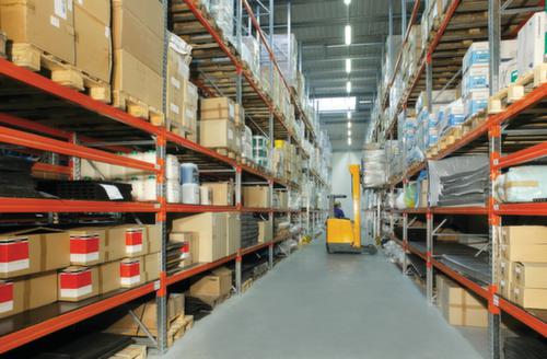 META Rayonnage à palettes MULTIPAL pour 4 palettes, largeur 1825 mm, 4 niveaux de stockage