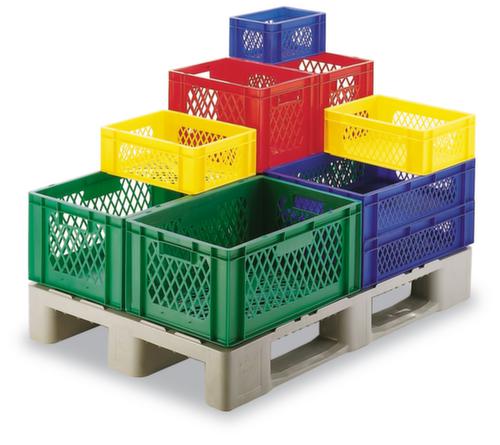 Bac gerbable norme Europe parois + fond pleins