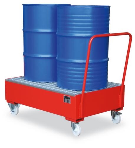 Bauer Bac de rétention mobile avec caillebotis