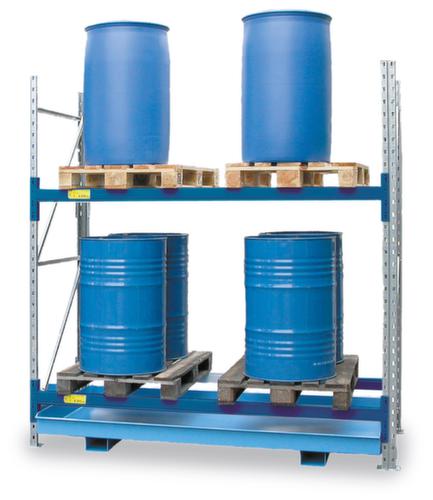 Étagère en caillebotis pour rack à palettes, largeur x profondeur 2200 x 1100 mm