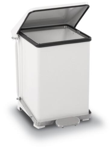 Poubelle à pédale industrielle avec poignée