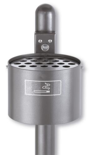 Cendrier pour fixation murale ou sur montants