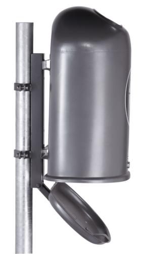 Poubelle ovale pour l'extérieur