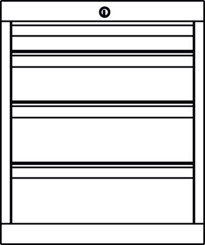 PAVOY Armoire à tiroirs Basis Plus