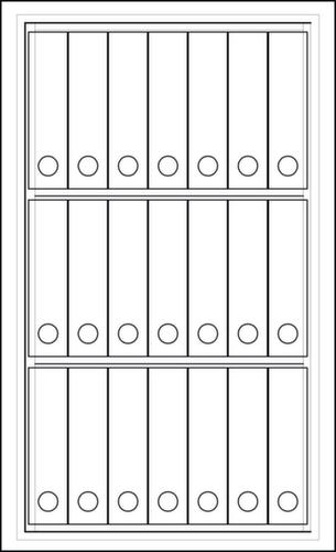 Format Tresorbau Armoire coupe-feu niveau de sécurité VdS 1/S 60 P