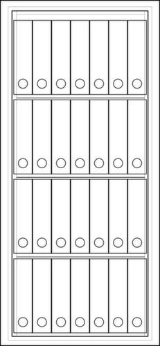 Format Tresorbau Armoire coupe-feu niveau de sécurité VdS 1/S 60 P