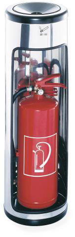 Abri pour extincteurs avec cendrier