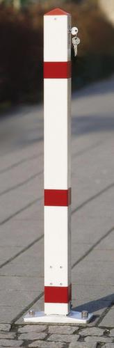 Poteau à tête pointue