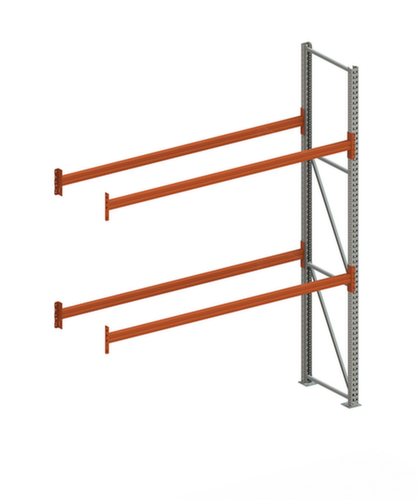 META Rayonnage à palettes MULTIPAL pour 6 palettes, largeur 2800 mm, 3 niveaux de stockage