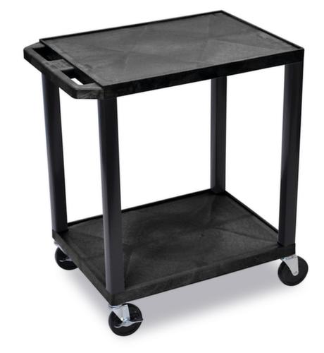 Chariot à étagères plastique