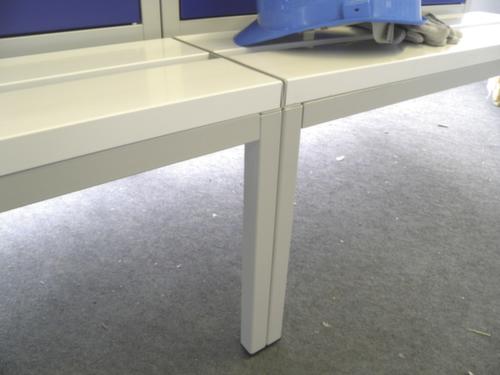 PAVOY Armoire vestiaire Basis gris clair avec 2 compartiments