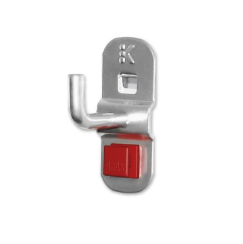 Kappes Crochet couleur aluminium RasterPlan® pour plaque perforée