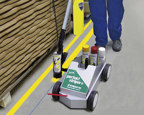 a.m.p.e.r.e. Dispositif de marquage au sol pour la peinture en aérosol