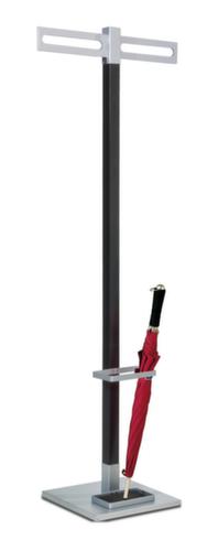 Porte-manteau Montana, argenté/anthracite