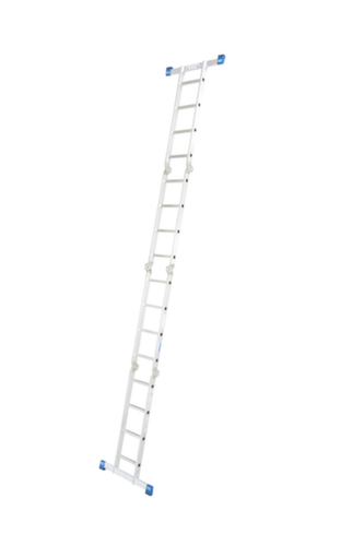 Krause échelle pliante polyvalente quatre parties STABILO® Professional, 4 x 4 échelons profilés