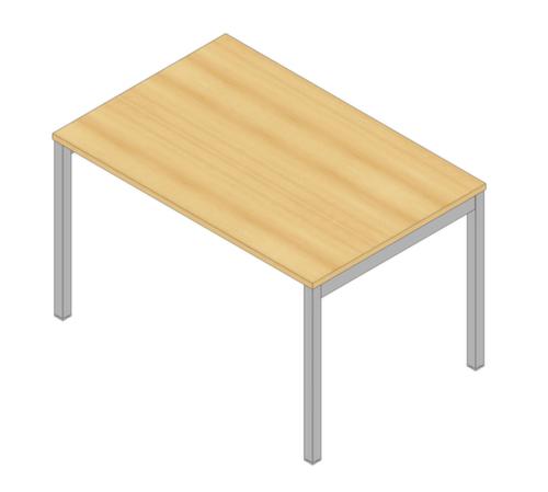 Quadrifoglio Bureau Practika avec piètement 4 pieds