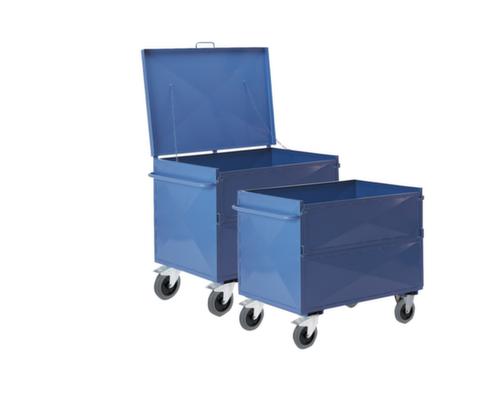 Rollcart Chariot conteneur tôlé force 600 kg