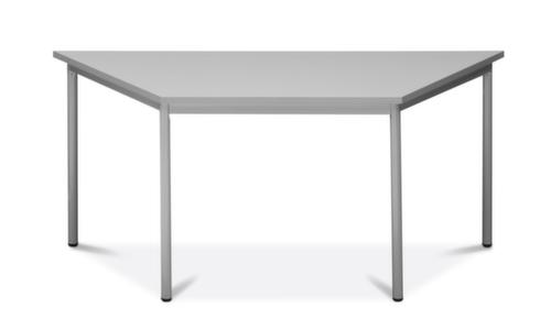 Table polyvalente tube rond avec piètement 4 pieds