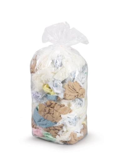 Sac poubelle indéchirable avec ruban de fermeture