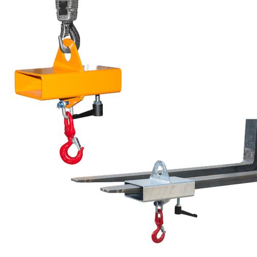 Bauer Crochet porte-charge avec 2 fourreaux de fourche