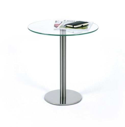 Guéridon avec piètement à disque