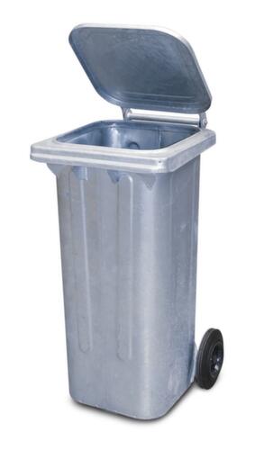 Bac à déchets en tôle d'acier pour étanche à l'huile et coupe-feu