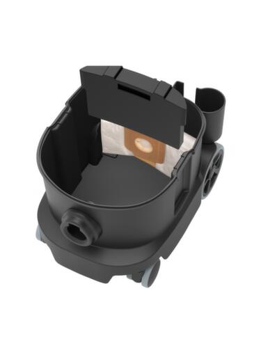 Aspirateur à sec extra-silencieux ERA TEC avec connexion USB et compartiment pour les sacs de rechange