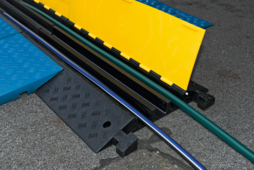 Moravia kit de rampes fauteuil roulant MORION pour protège-câbles, largeur 440 mm, bleu