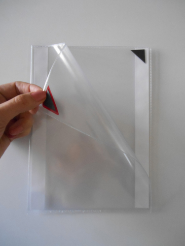 tarifold Pochette transparente autocollante Kang Easy Clic