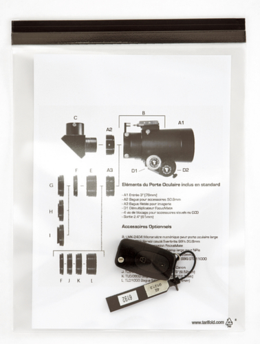 tarifold Pochette transparente magnétique, transparent