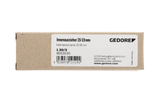 GEDORE 1.30/3 Extracteur intérieur 14 - 19 mm