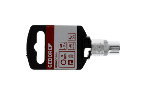 R51000904 Douille 3/8" 6 pans 9 mm Longueur 28 mm