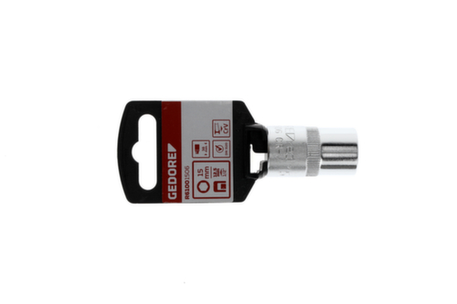 R61001506 Douille 1/2" 6 pans 15 mm Longueur 38 mm