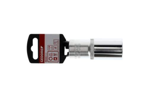 GEDORE RED R61002414 Douille 1/2" 6 pans 24 mm Longueur 77 mm