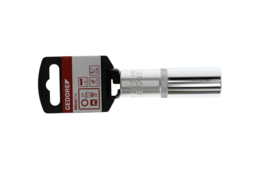 R61101714 Douille 1/2" 12 pans 17 mm Longueur 77 mm