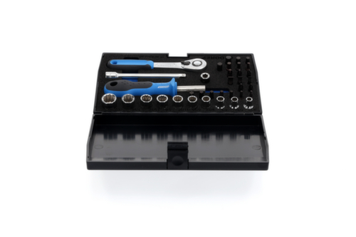 D 20 KAU-20 Jeu de douilles 1/4" 37 pièces UD-IN-IS-PH-PZ-TX