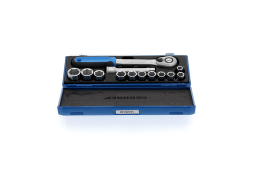 GEDORE 19 PME-20 Jeu de clés à douilles 1/2"