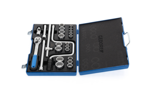 D 19 TMU-10 Jeu de douilles 1/2" 25 pièces UD 10-32 mm