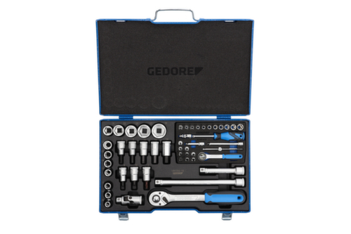 19 V20 U-10 Jeu de clés à douilles 1/4"+1/2" 50 pièces 4-30 mm