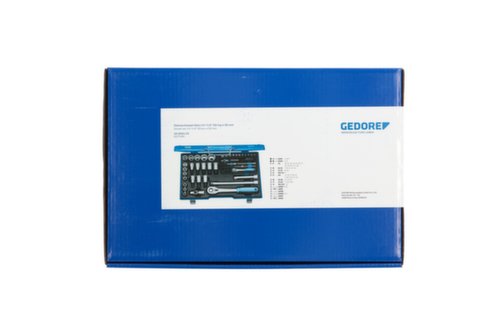 19 V20 U-10 Jeu de clés à douilles 1/4"+1/2" 50 pièces 4-30 mm