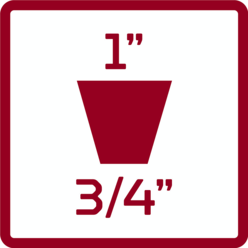 R77400011 Agrandisseur de visseuse de force 3/4 x 1