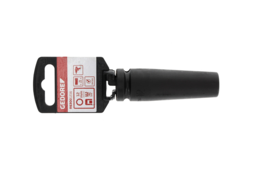 R63001216 Douille à chocs 1/2" 6 pans 12 mm Longueur 78 mm