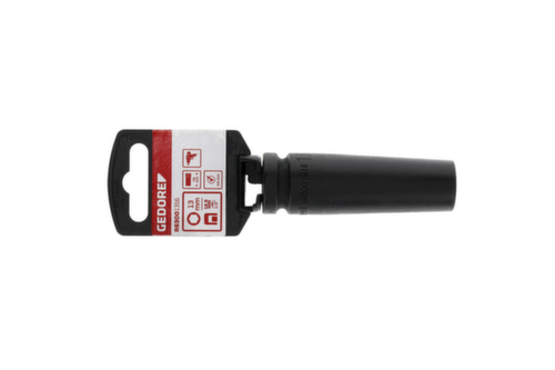 GEDORE RED R63001316 Douille à chocs 1/2" 6 pans 13 mm Longueur 78 mm