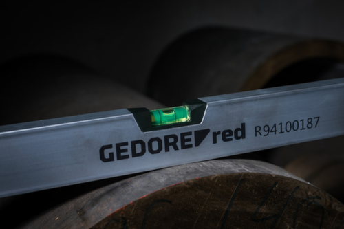 GEDORE RED R94100187 Niveau à bulle 1000mm 3x nivelle magnétique aluminium