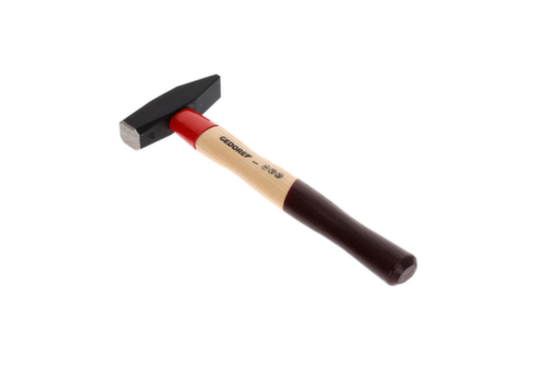 Marteau de serrurier GEDORE 600 E-600 ROTBAND-PLUS avec manche en frêne