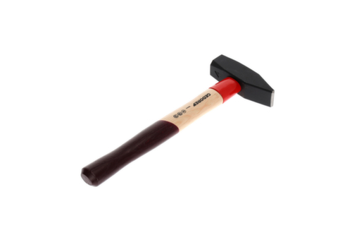Marteau de serrurier GEDORE 600 H-1000 ROTBAND-PLUS avec manche en hickory
