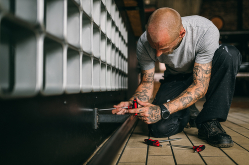 GEDORE R38672006 Jeu de tournevis à poignée en T 2K 6 pans 2.5-8 mm